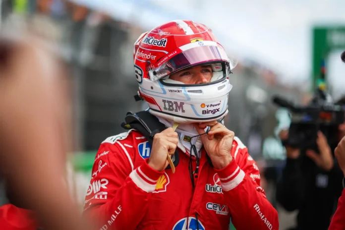 Fórmula 1/GP Italia.- Charles Leclerc y Ferrari lideran los primeros libres en Monza