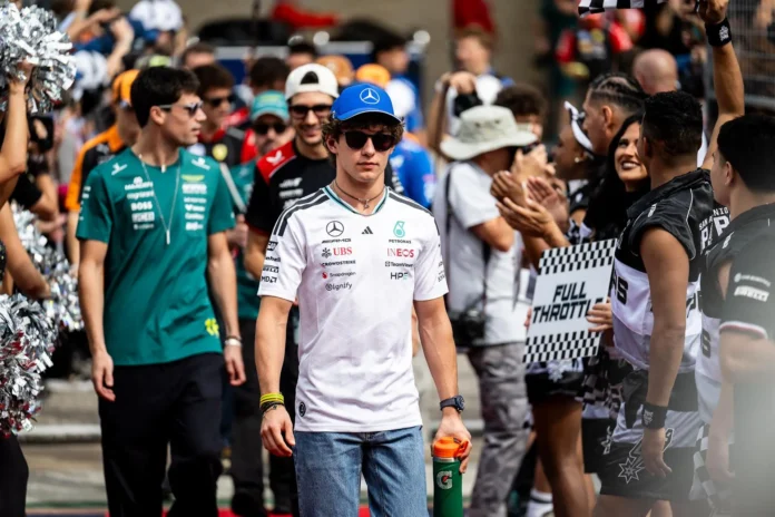 Fórmula 1/GP México.- Kimi Antonelli llega enfermo a México por un virus