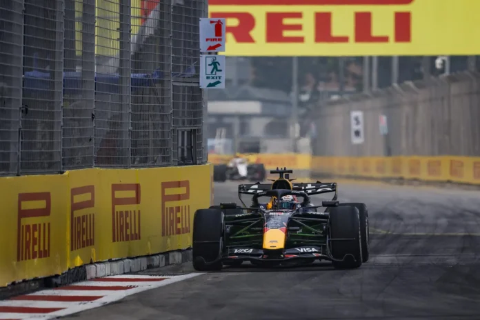 Fórmula 1/GP Singapur.- Verstappen reina en el caos de la esprint de Singapur con drama para Russell