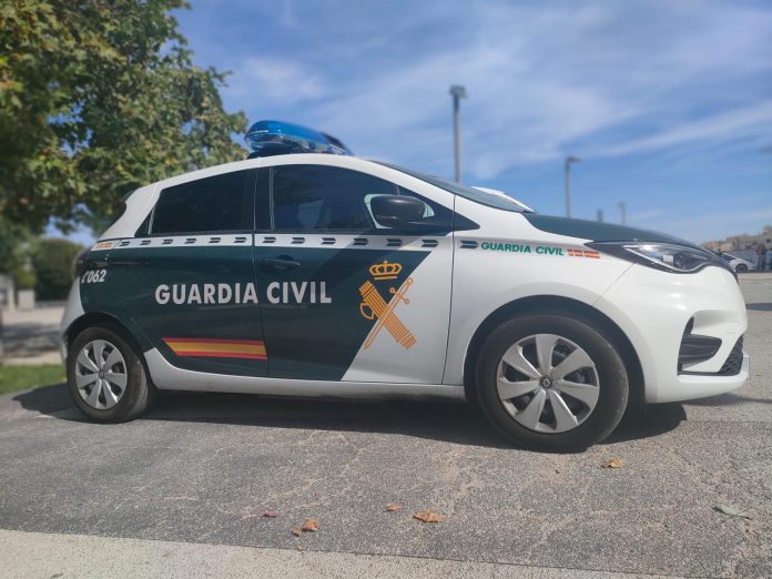 Coche de la Patrulla de la Guardia Civil