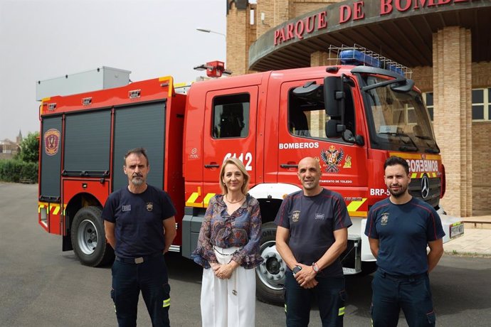 Nuevo camión de bomberos Ayuntamiento de Toledo