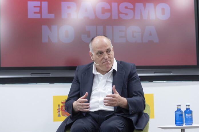 AMP. Fútbol.- El TAD abre expediente a Javier Tebas a raíz de una denuncia del Real Madrid