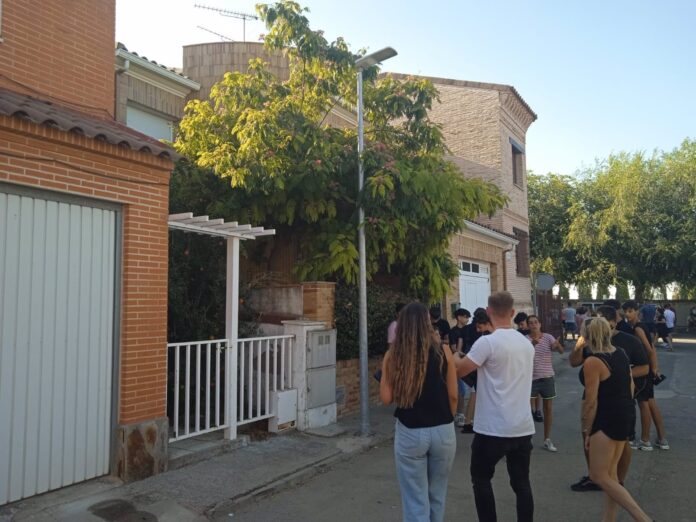 Vivienda de la detención del hombre de 20 años que mató a un niño de 11 años en Mocejón