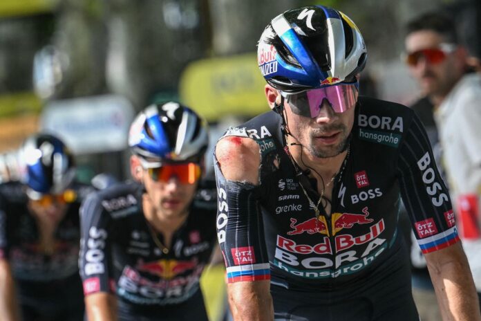 AMP.- Ciclismo/Vuelta.- Roglic vence ante Mas en Cazorla y amenaza al líder O'Connor