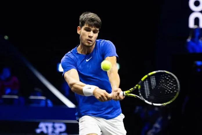 Tenis.- Alcaraz cumple pero no evita el triunfo del Resto del Mundo en la Laver Cup