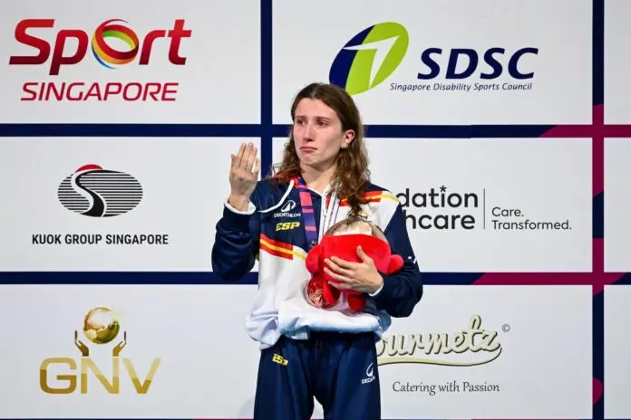 Natación.- Nahia Zudaire logra un nuevo bronce en el Mundial de Natación Paralímpica de Singapur