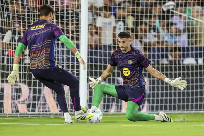 Fútbol.- El Barça pierde a Joan Garcia entre 4 y 6 semanas y a Raphinha para tres semanas