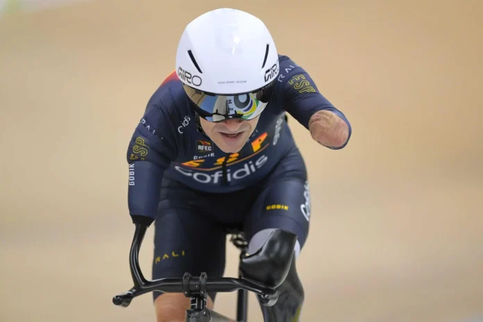 Ciclismo.- El español Ricardo Ten conquista su tercer maillot arcoíris en el Mundial de Pista adaptado de Río de Janeiro