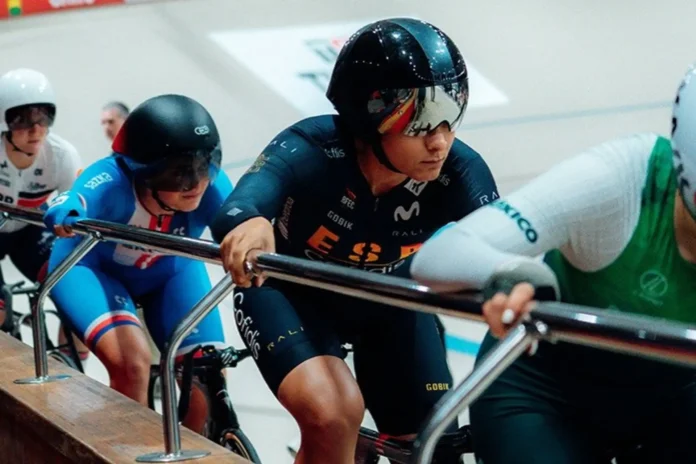 Ciclismo.- La española Eva Anguela termina octava el ómnium del Mundial de pista en Chile