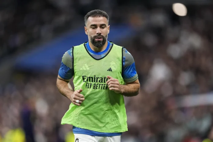 Fútbol.- AMP. Carvajal se somete a una artroscopia en la rodilla derecha y podría no volver a jugar hasta el 2026