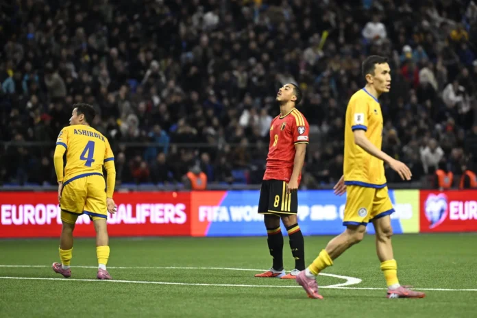 Fútbol/Mundial.- (Crónica) Bélgica y Dinamarca dan suspense al objetivo Mundial