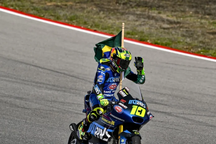 Motociclismo.- Manu González abandona y Diogo Moreira se proclama campeón del mundo de Moto 2 en Valencia