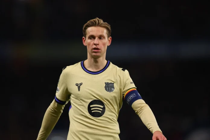 Fútbol.- Frenkie de Jong, baja para el duelo frente al Atlético por un proceso febril