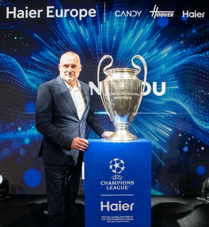 Fútbol.- Antony Peart (Haier): "La 'Champions' es el encaje perfecto para potenciar la marca a nivel mundial"