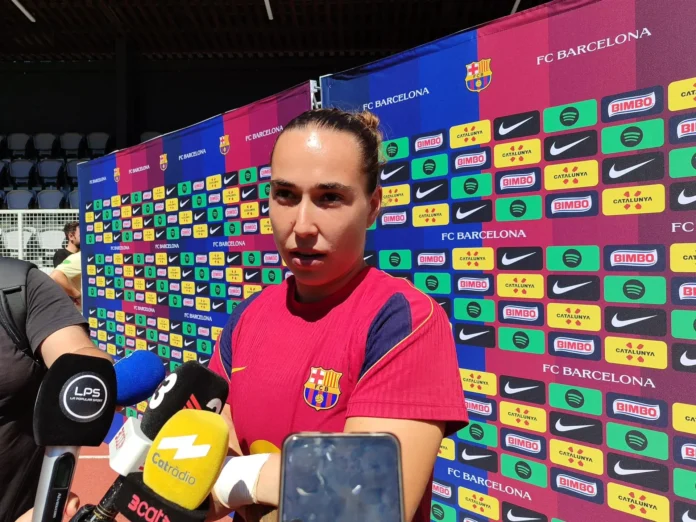 Fútbol.- Cata Coll: "Queremos ganar otra vez todo y con más presión, mejor jugaremos"