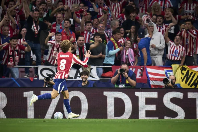 Fútbol/Champions.- Crónica del Atlético Madrid - Manchester United: 2-0