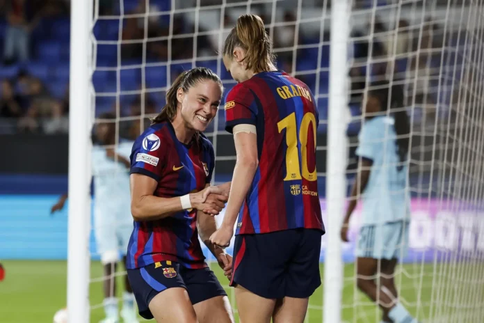 Fútbol/Champions.- Crónica del Barça Femení - Paris FC: 5-2