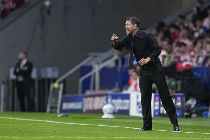 Fútbol/Champions.- Diego Pablo Simeone: "Julián Álvarez está cerca de ser el jugador que todos quieren ver"