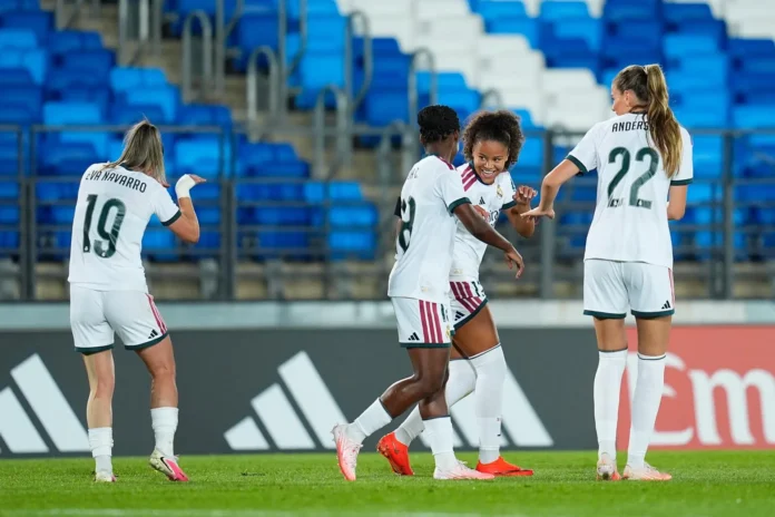 Fútbol/Champions.- El Real Madrid se mete con pequeño susto en la Champions Femenina y la Real irá a la European Cup