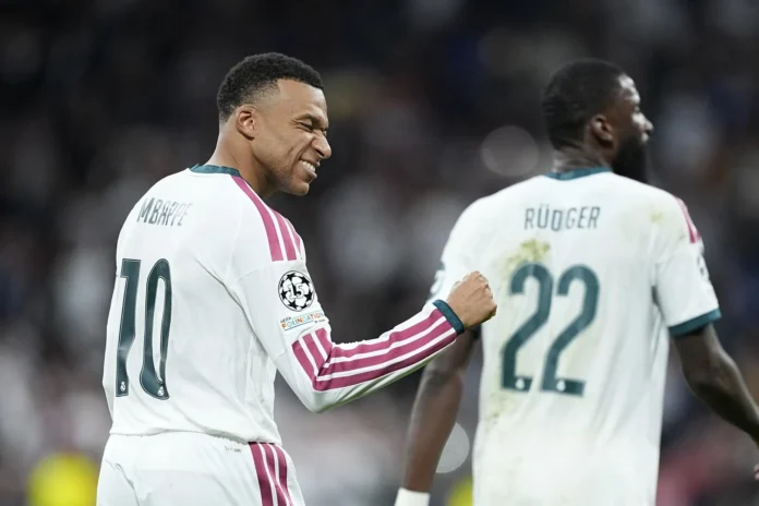 Fútbol/Champions.- Kylian Mbappé: "Está muy bien que Vinícius esté triste, significa que quiere dar mucho"