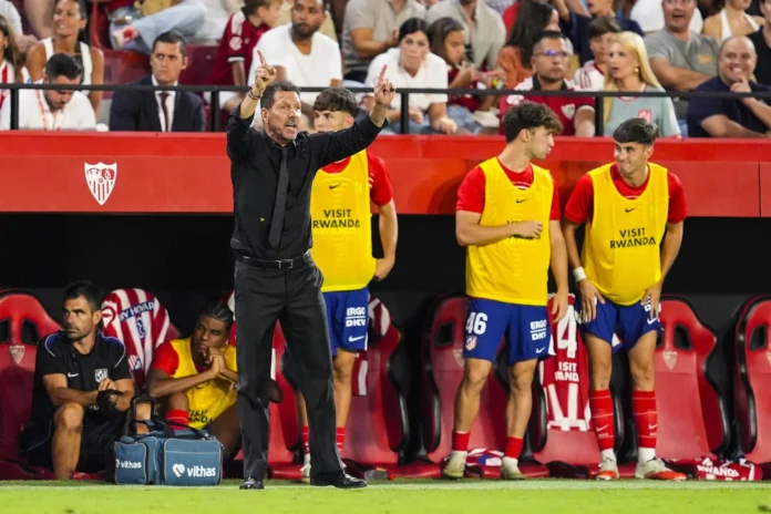 Fútbol.- Diego Pablo Simeone: "Baena es diferencial, le vamos a exigir que esté en este nivel"