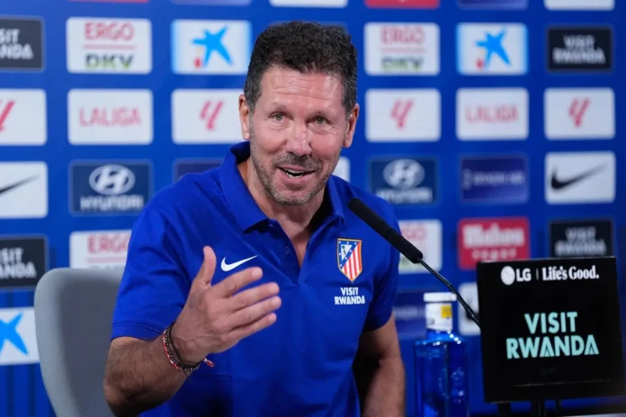 Fútbol.- Diego Pablo Simeone: "Las tres semanas de parón rompen la continuidad en lo deportivo"