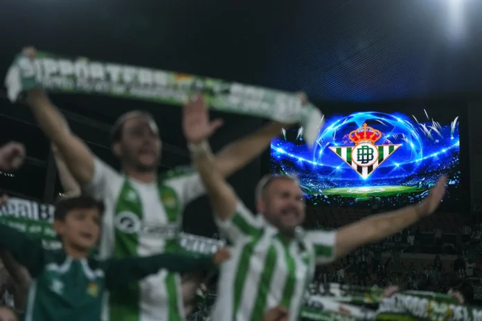 Fútbol.- El Betis pide responsabilidad a sus aficionados en sus partidos de Champions para evitar sanciones