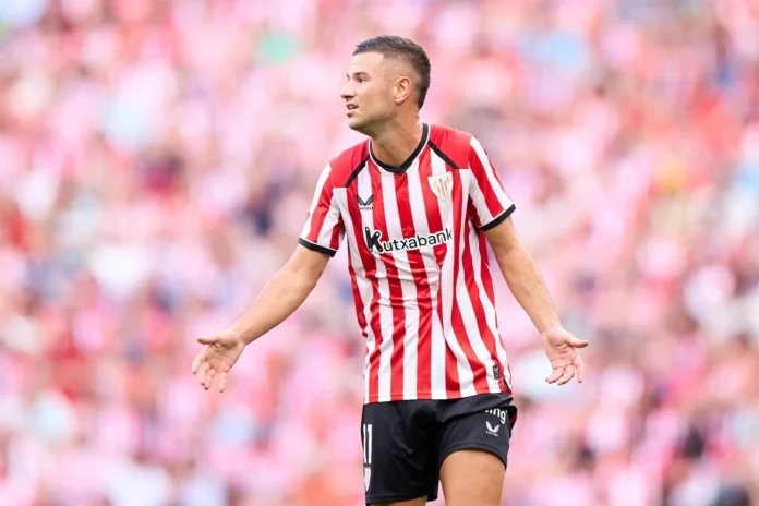 Fútbol.- El delantero del Athletic Gorka Guruzeta sufre una lesión moderada en el isquiotibial