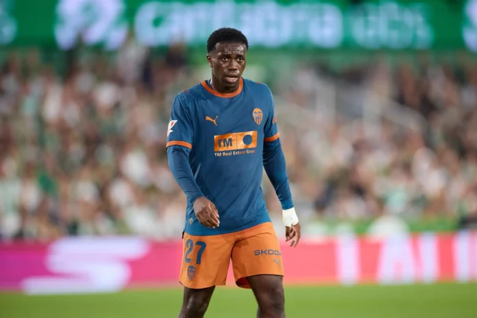 Fútbol.- El extremo del Valencia CF David Otorbi sufre una lesión muscular en el muslo derecho