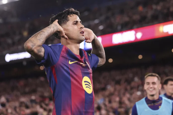 Fútbol.- El lateral portugués Joao Cancelo ficha por el FC Barcelona hasta 2029