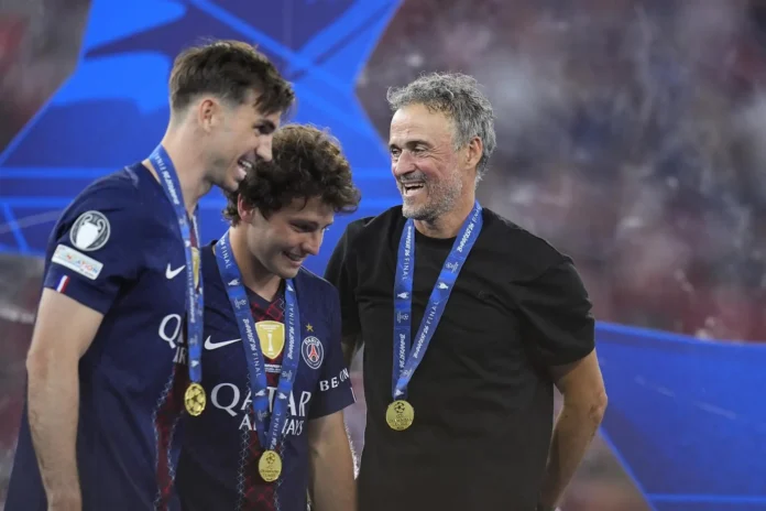Fútbol.- El PSG renueva a Luis Enrique Martínez hasta 2030 y a Fabián Ruiz hasta 2028