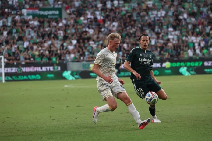 Fútbol.- El Real Madrid gana sin destellos al Ferencvaros