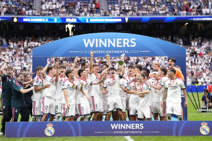 Fútbol.- El Real Madrid se proclama campeón de la Copa Intercontinental Sub-20 tras ganar 3-1 al Santiago Wanderers