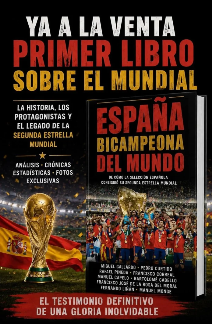 Fútbol.- 'España bicampeona del mundo de fútbol 2026', el primer libro sobre la segunda estrella