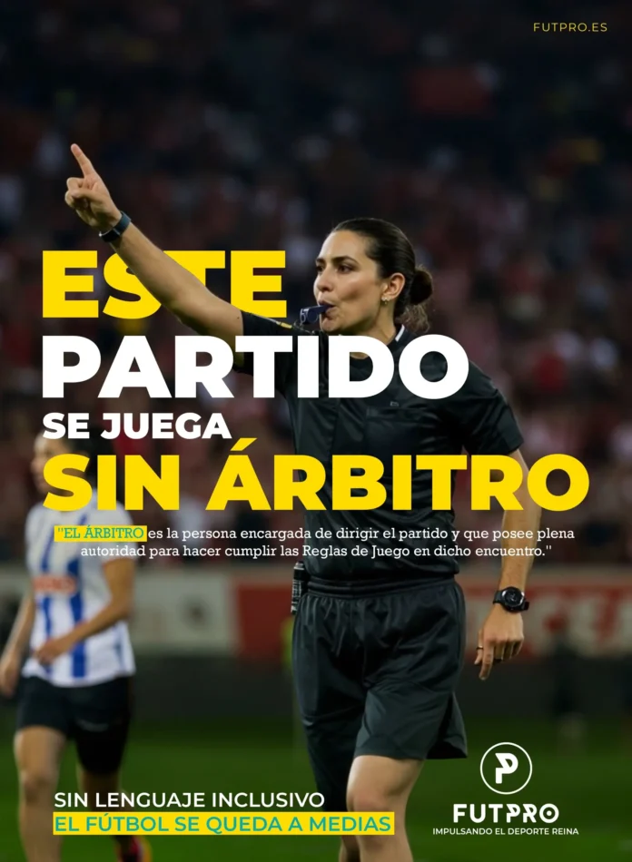 Fútbol.- FUTPRO lanza una campaña para adaptar el reglamento del fútbol femenino a un lenguaje inclusivo