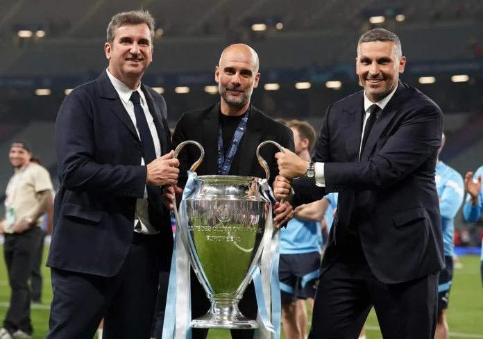 Fútbol.- Guardiola muestra su respaldo al Manchester City: "Saldremos adelante juntos"