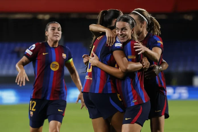 Fútbol.- Guijarro, Serrajordi y Pina impulsan con su química la medular del Barça Femení