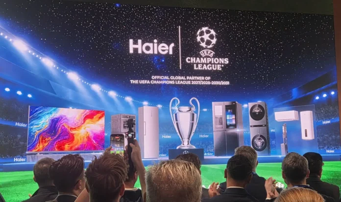 Fútbol.- Haier patrocinará la Liga de Campeones entre 2027 y 2031