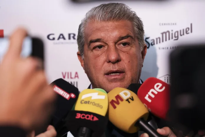 Fútbol.- Joan Laporta: "El caso Negreira no va a ningún sitio"