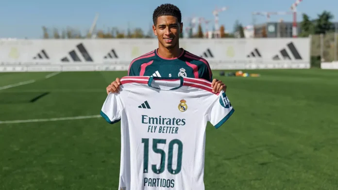 Fútbol.- Jude Bellingham: "Es un honor llegar a los 150 partidos en el club más grande del mundo, el Real Madrid"