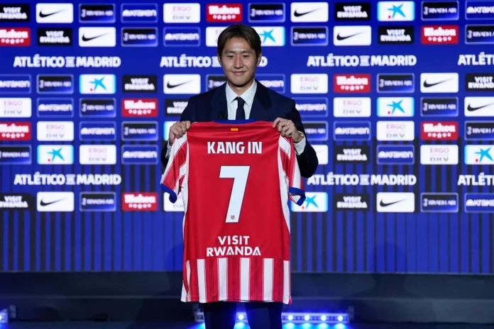 Fútbol.- Kang-In Lee: "Vengo con la ambición de poder ganarlo todo en el Atlético de Madrid"
