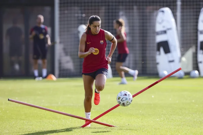 Fútbol.- Kika Nazareth, cuatro semanas de baja en el Barça Femení por una lesión muscular