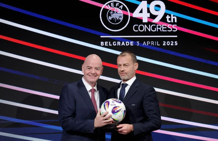 Fútbol.- La amenaza de boicot de la UEFA sigue vigente porque el apoyo de la FIFA a Gianni Infantino "no cambia nada"