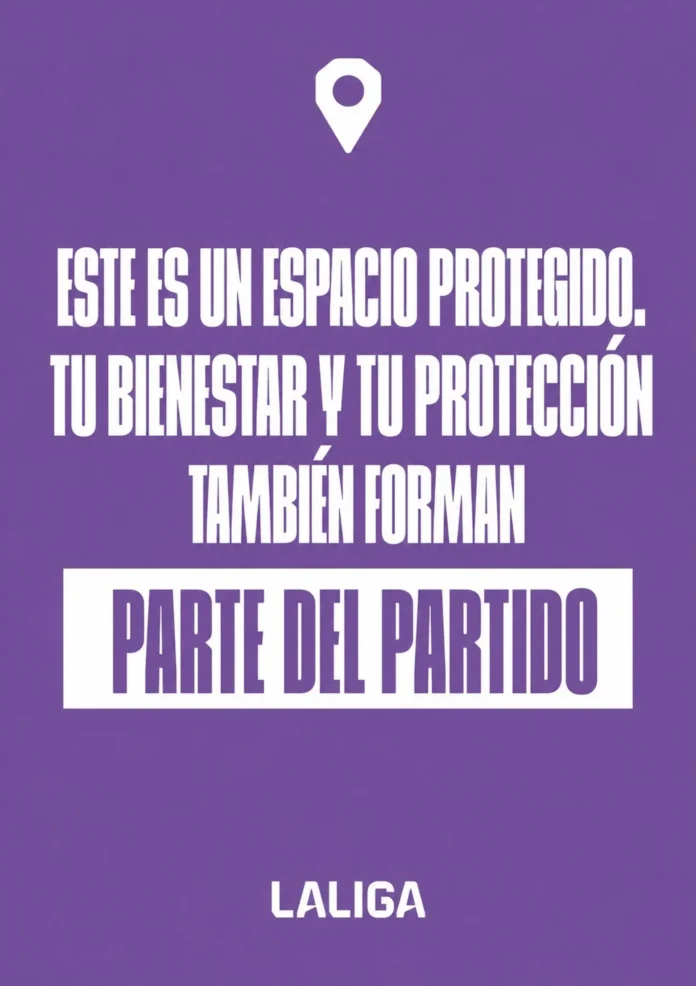 Fútbol.- LaLiga avanza en materia de protección con el despliegue del Protocolo-Guía Violeta