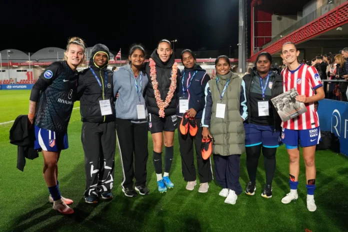 Fútbol.- Madrid recibe a jóvenes de India en una experiencia impulsada por la Fundación Vicente Ferrer, Liga F y LaLiga