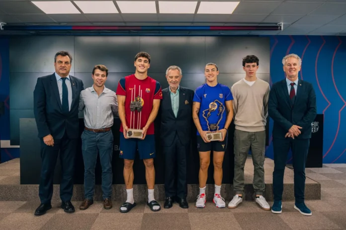 Fútbol.- Pau Cubarsí y Patri Guijarro reciben el Premio Aldo Rovira de la temporada 2025/26
