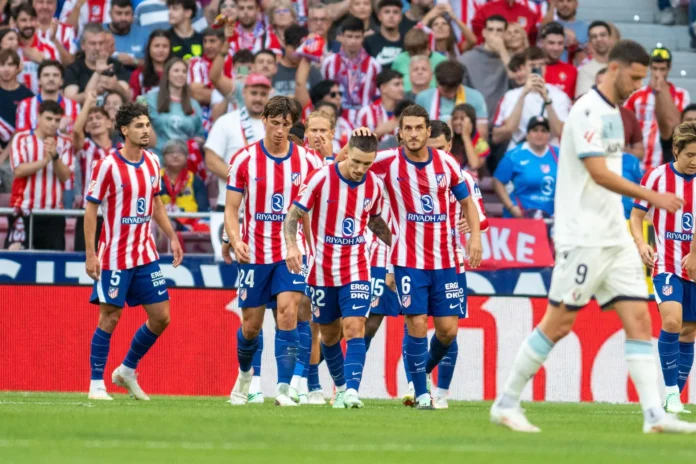 Fútbol/Primera.- Crónica del Atlético de Madrid - CA Osasuna: 4-0