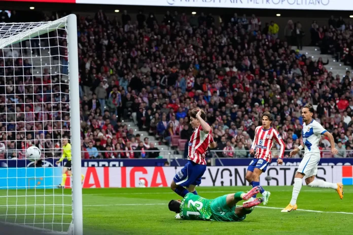 Fútbol/Primera.- Crónica del Atlético de Madrid - RC Deportivo de A Coruña, 1-0