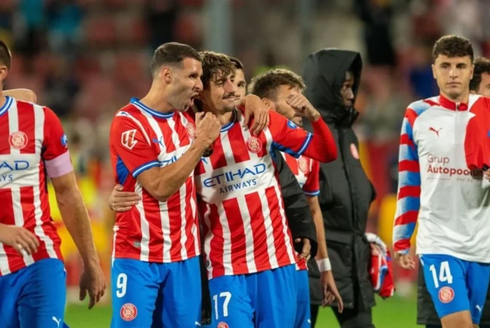 Fútbol/Segunda.- (Crónica) El Girona toma posiciones y el Burgos frena al Sabadell