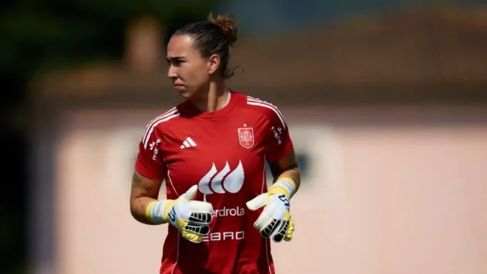 Fútbol/Selección.- La portera Cata Coll se cae de la lista para la gira en Estados Unidos y la releva Eunate Astralaga